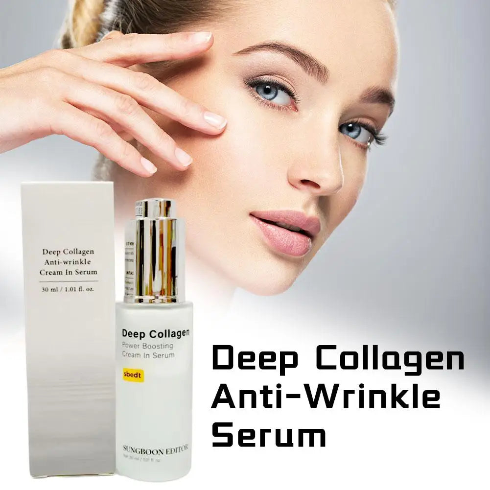 Sungboon Editor Deep Collagen Anti-Wrinkle Serum Hydrating And Moisturizing Double Serum Improves Fine Lines And Skin Elasticity