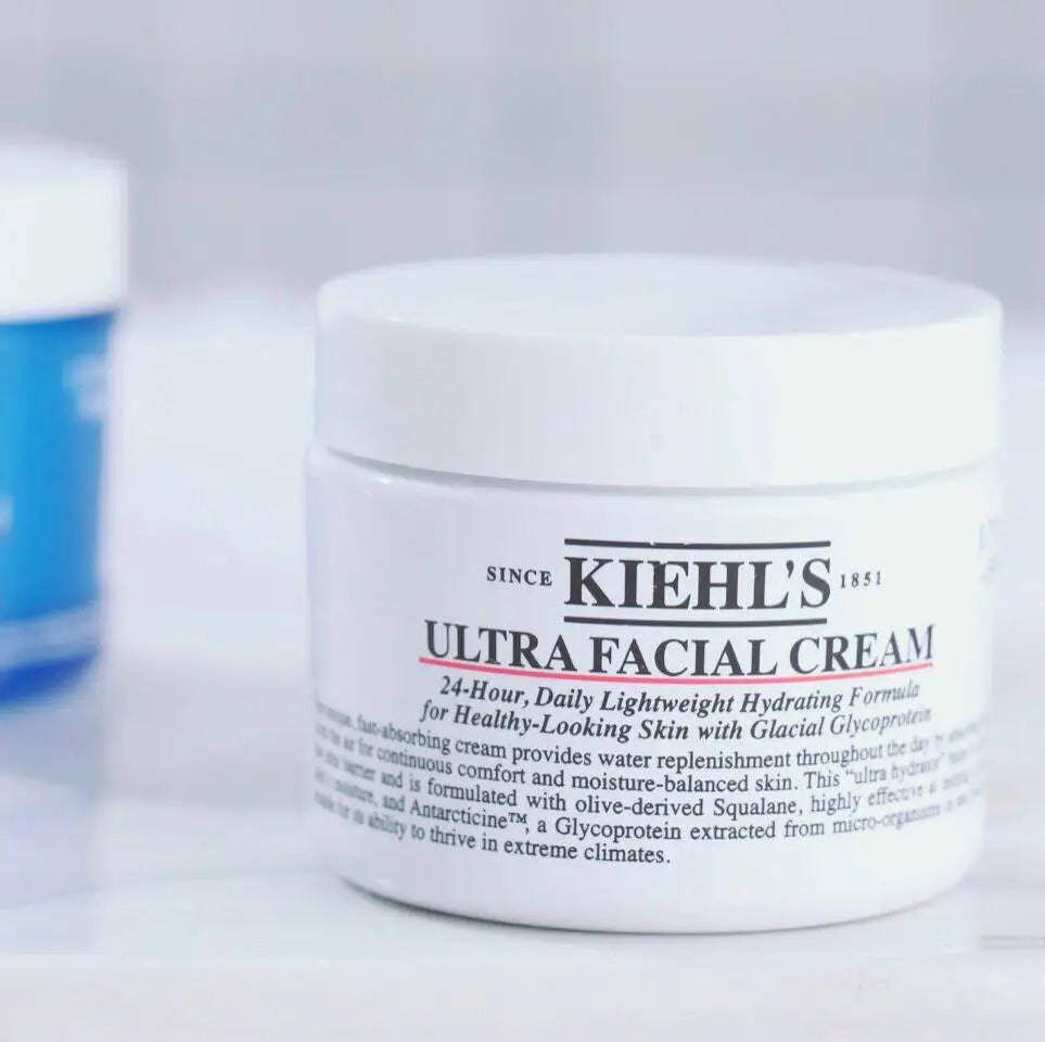 Kiehl's Ultra Facial Cream 14ml/50ml/125ml Hydrating Moisturizer Face Cream With Squalane Glacial Glycoprotein Strengthen Skin