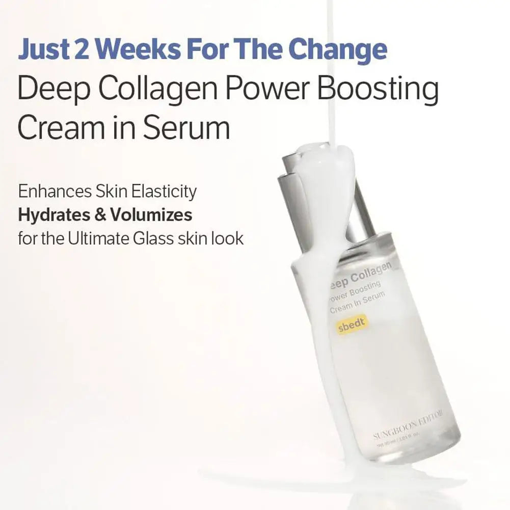 Sungboon Editor Deep Collagen Anti-Wrinkle Serum Hydrating And Moisturizing Double Serum Improves Fine Lines And Skin Elasticity