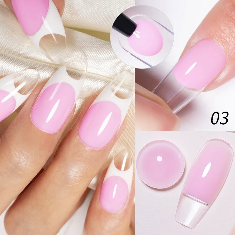 AWStorG 15ML Pink Color Gel Nail Polish Fantastic Adhesion Consistency Ultra Gorgeous Color Soak Off UV LED Semi Permanent Gel