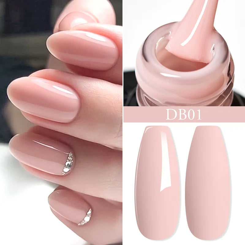 Mtssii 6ML Chocolate Color Gel Nail Polish Brown Semi Permanent UV Gel Autumn Winter Popular Soak Off Nail Art Gel Varnishes