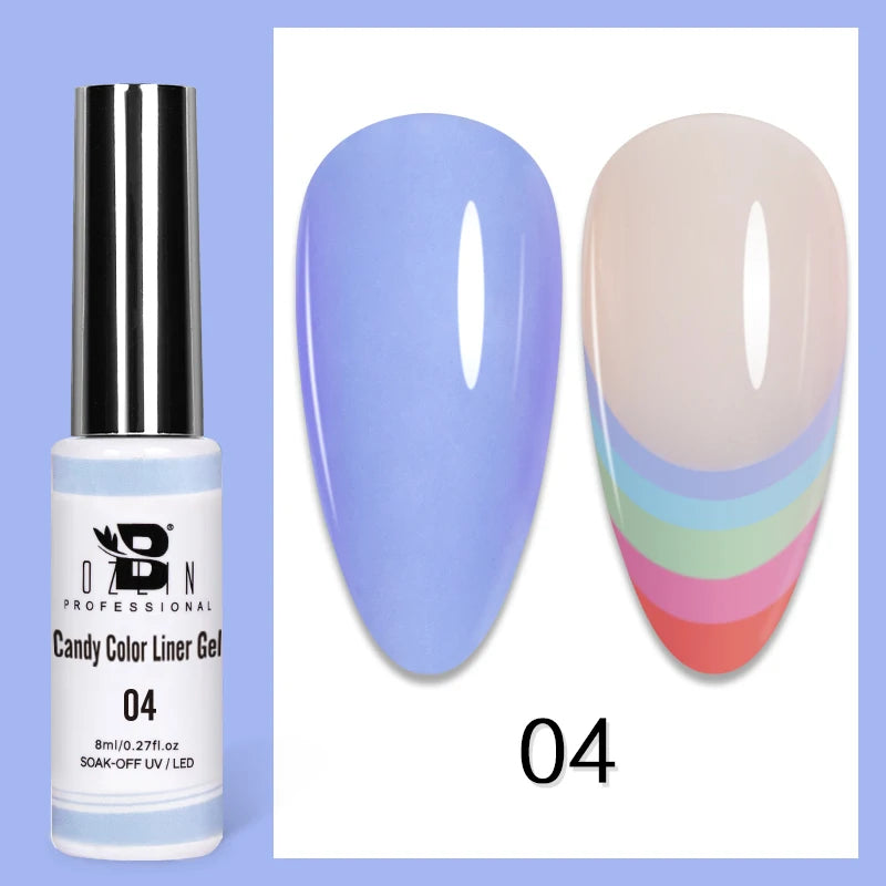AWStorG 15ML Pink Color Gel Nail Polish Fantastic Adhesion Consistency Ultra Gorgeous Color Soak Off UV LED Semi Permanent Gel