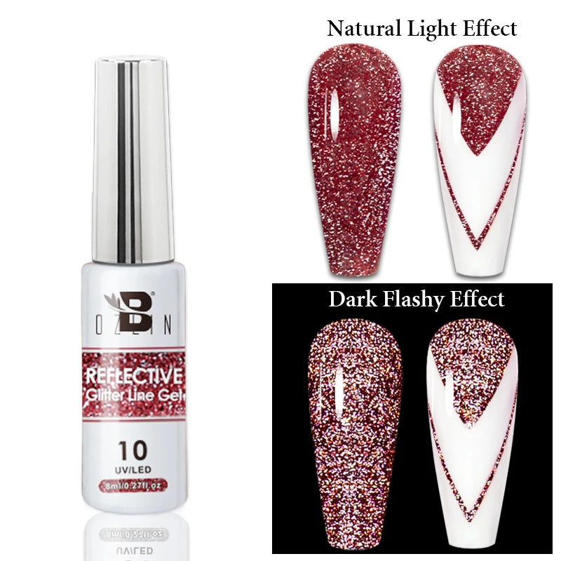 AWStorG 15ML Pink Color Gel Nail Polish Fantastic Adhesion Consistency Ultra Gorgeous Color Soak Off UV LED Semi Permanent Gel