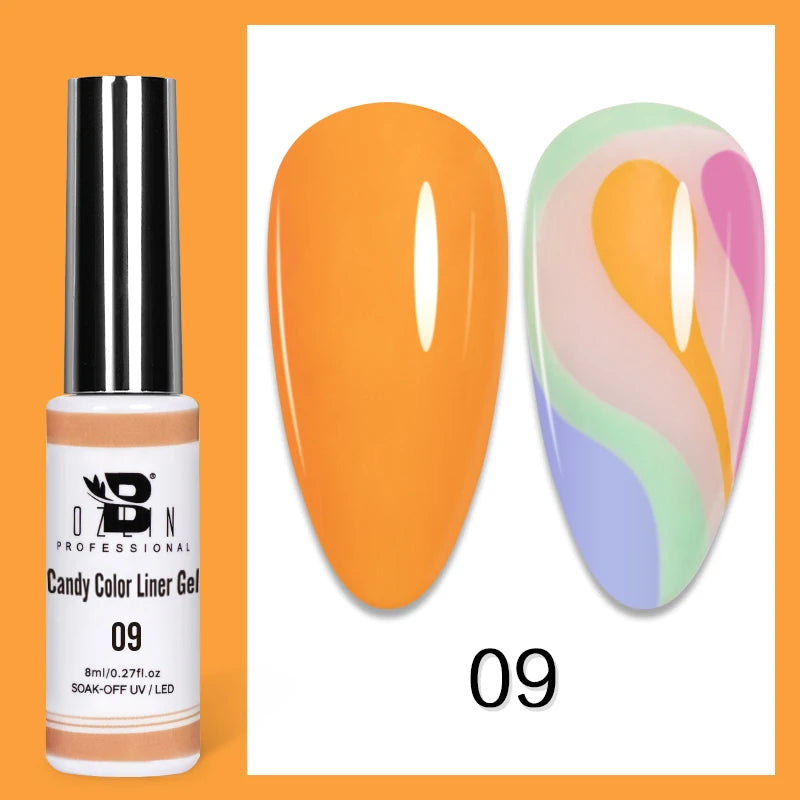 AWStorG 15ML Pink Color Gel Nail Polish Fantastic Adhesion Consistency Ultra Gorgeous Color Soak Off UV LED Semi Permanent Gel