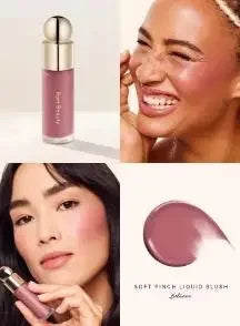 Liquid Blush, Butter Moisturizer & Contour Stick Set — Easy-to-Apply Everyday Makeup Bundle