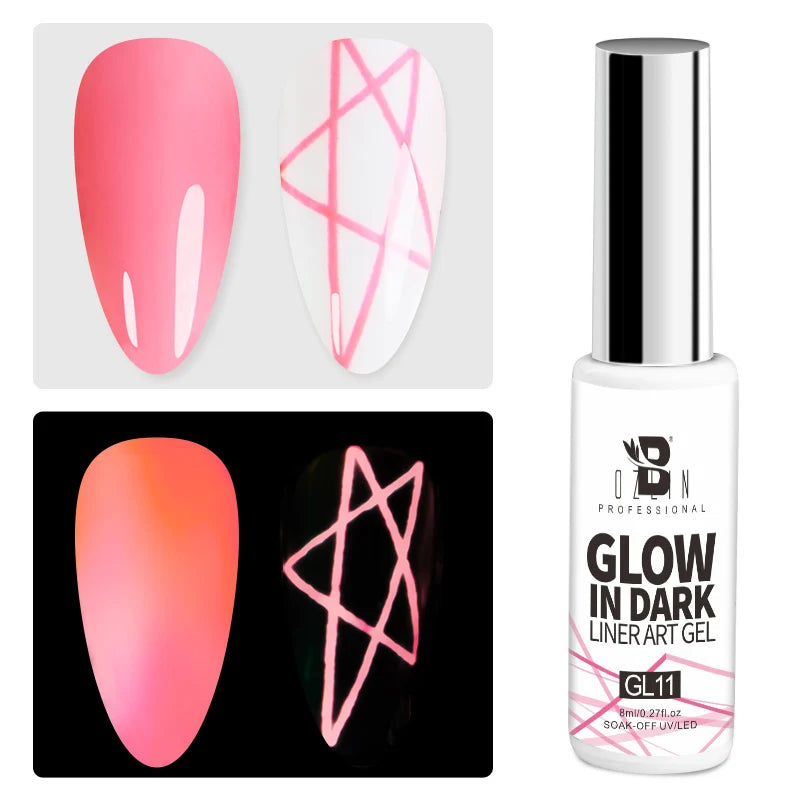 AWStorG 15ML Pink Color Gel Nail Polish Fantastic Adhesion Consistency Ultra Gorgeous Color Soak Off UV LED Semi Permanent Gel