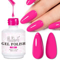 AWStorG 15ML Pink Color Gel Nail Polish Fantastic Adhesion Consistency Ultra Gorgeous Color Soak Off UV LED Semi Permanent Gel