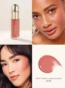 Liquid Blush, Butter Moisturizer & Contour Stick Set — Easy-to-Apply Everyday Makeup Bundle