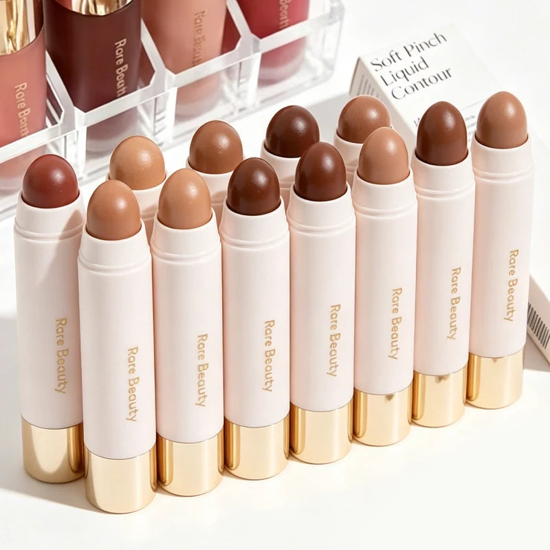 Silky Bronze Contour Stick — Natural Matte Finish for Nose Shadow & Face Sculpting
