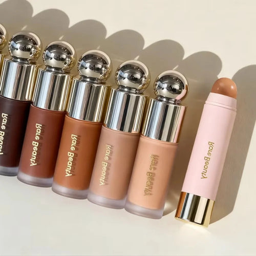 3D Face Contour Liquid Bronzer — Smooth Highlight, Waterproof & Natural Nose Shadow Makeup