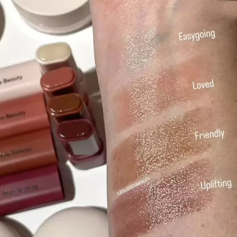 Liquid Blush, Butter Moisturizer & Contour Stick Set — Easy-to-Apply Everyday Makeup Bundle