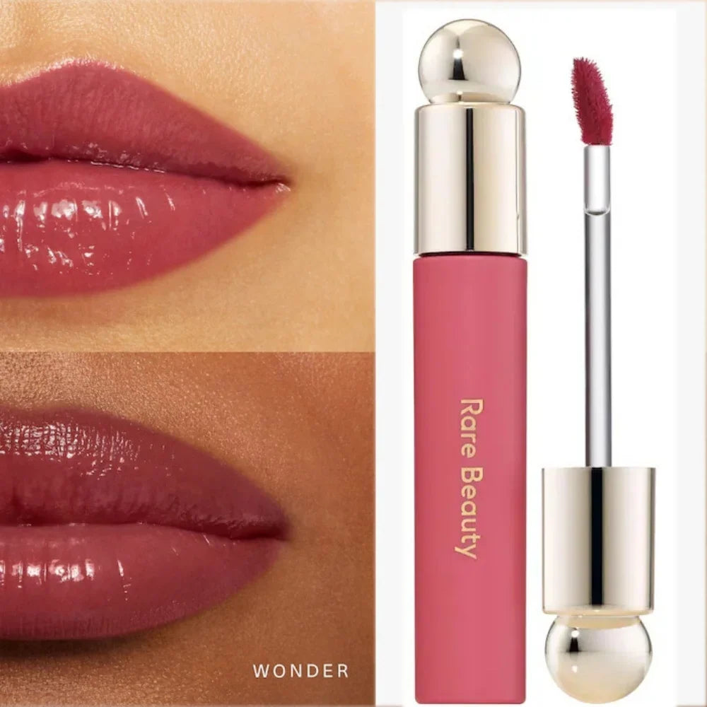 Tinted Lip Oil Stain & Lip Gloss — Dewy Hydrating Finish for Fuller-Looking Lips