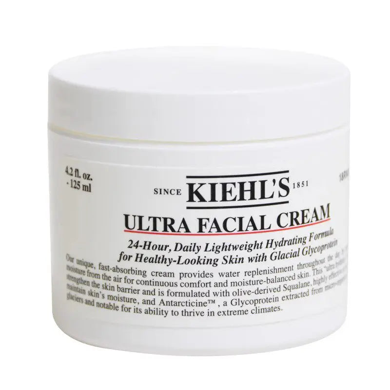 Kiehl's Ultra Facial Cream 14ml/50ml/125ml Hydrating Moisturizer Face Cream With Squalane Glacial Glycoprotein Strengthen Skin