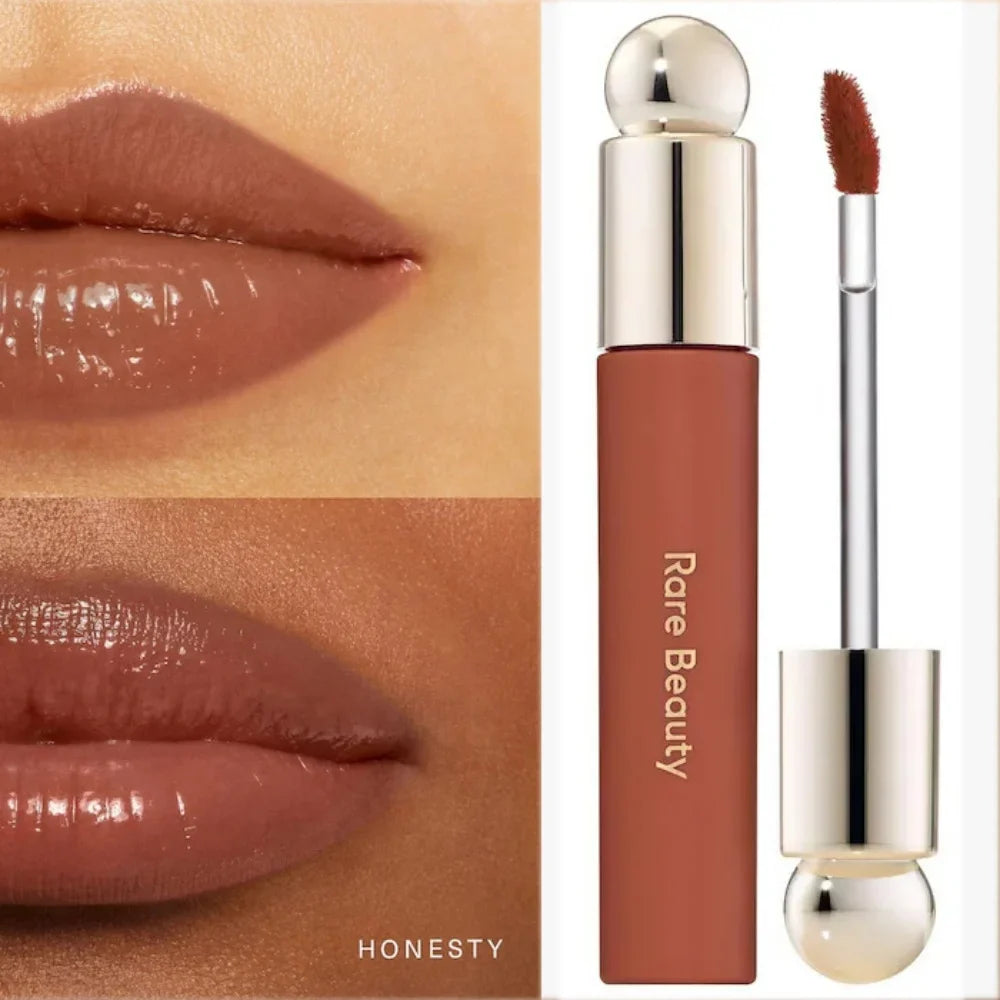 Tinted Lip Oil Stain & Lip Gloss — Dewy Hydrating Finish for Fuller-Looking Lips