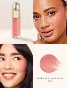 Liquid Blush, Butter Moisturizer & Contour Stick Set — Easy-to-Apply Everyday Makeup Bundle