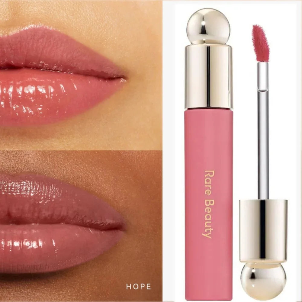 Tinted Lip Oil Stain & Lip Gloss — Dewy Hydrating Finish for Fuller-Looking Lips